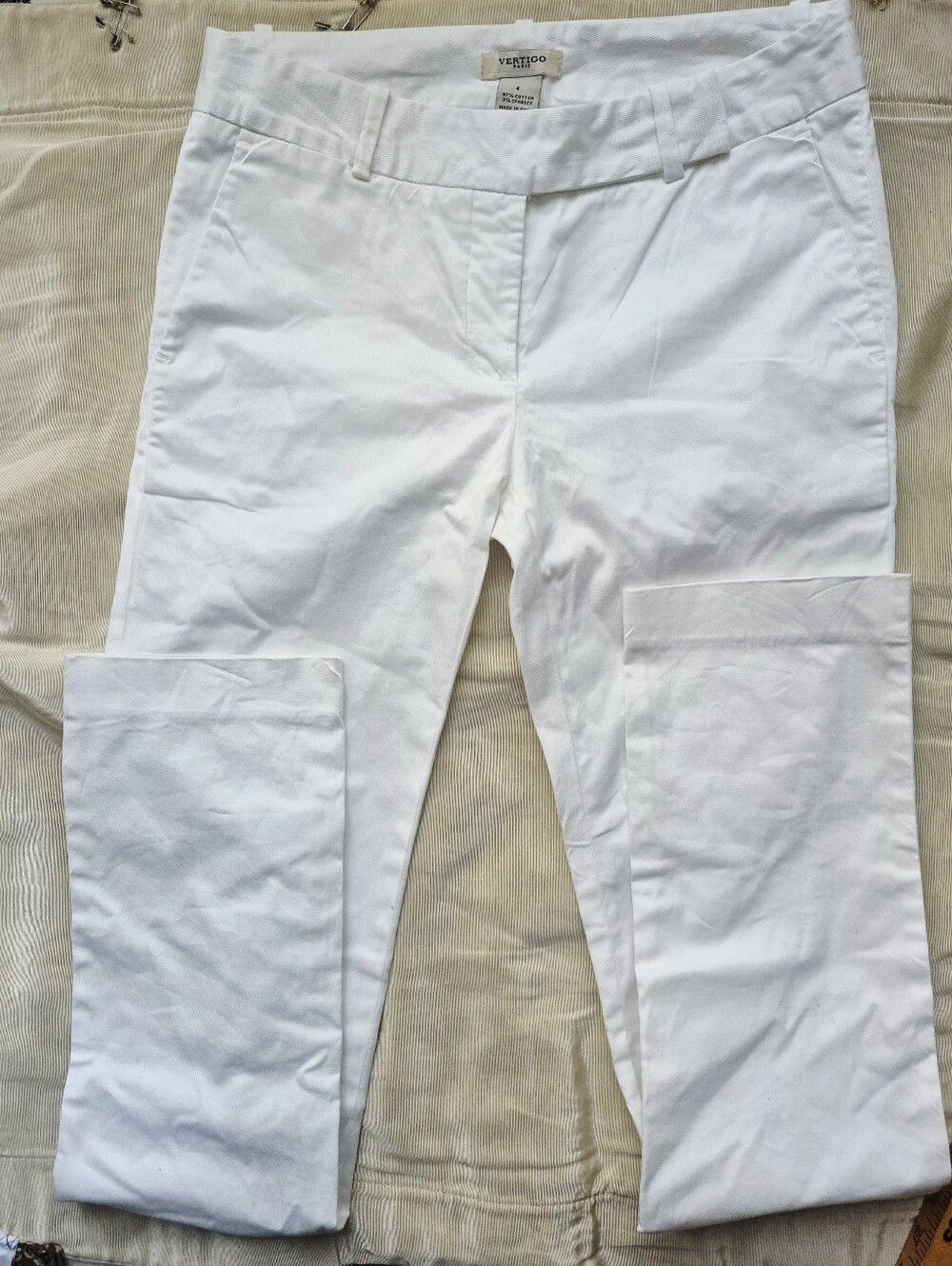 Vertigo White Pants 4